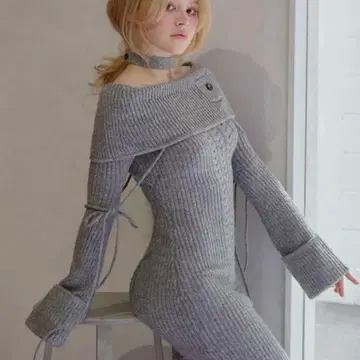 ANDMARY 아 드마리 Maycableknitdress 니트 원피스