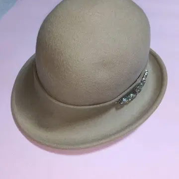 MIIA 비쥬 부착 크로셰 모자 프리 사이즈