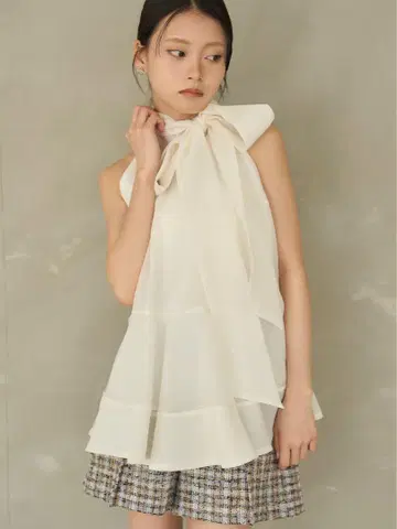 LILY BROWN 여성 티어드 블라우스