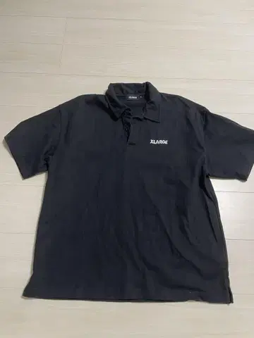 XLARGE 블랙 피케 셔츠 M 사이즈