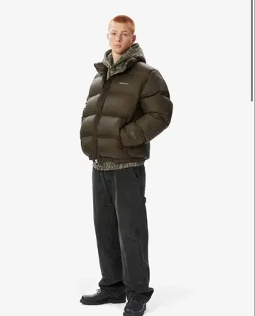 thisisneverthat 다운 자켓 L 브라운