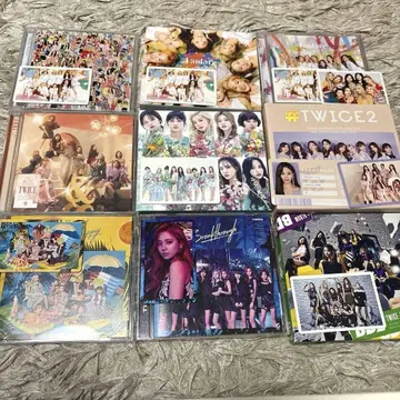 TWICE CD 컬렉션 봉입 하이 터치권 or 트레이딩 카드 포함