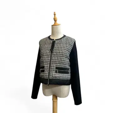 [ 새상품급 ] MONCLER 레모네이 테크니컬 트위드 집업 가디건