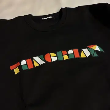 APG x TANGRAM DOUBLE KNIT CREW BLACK
