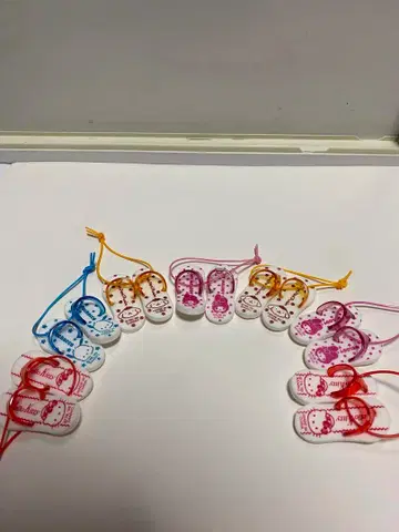 레어! 산리오 캐릭터 미니어처 샌들 7종