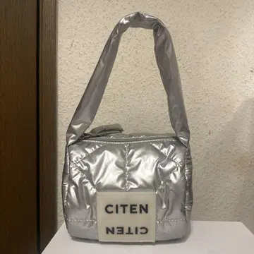 CITEN 실버 핸드백