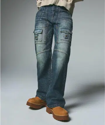 X-girl FRONT POCKET DENIM PANTS