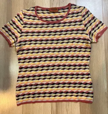 미쏘니 반팔 울 니트 사이즈 44