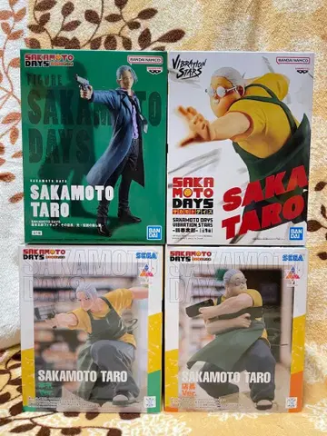 새상품 미개봉 SAKAMOTO DAYS 사카모토 타로 피규어 4체 세트