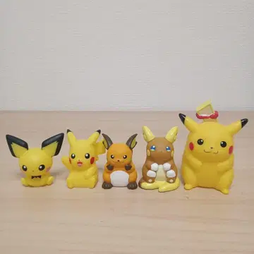 포켓몬 손가락 인형 피츄 피카츄 라이츄 알로라 라이츄