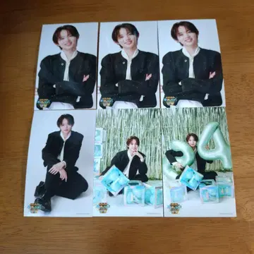 아카시 리쿠 미니 브로마이드 바라이베 블랙 의상