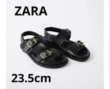 ZARA 버클 샌들 블랙