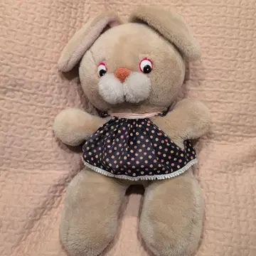 토끼 봉제 인형 빈티지 레트로
