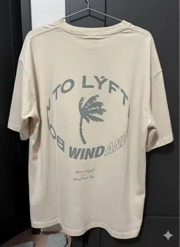 [ 한정품 ] WIND AND SEA LYFT T셔츠 M 베이지