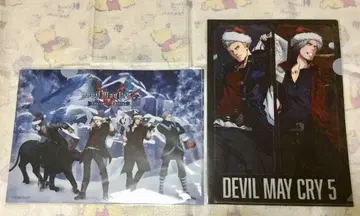 클리어 파일 2장 세트 크리스마스 캡콤 스토어 데빌 메이 크라이