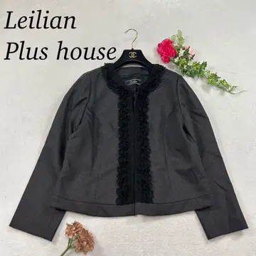 J152 새상품급 XL 릴리 엠플러스 하우스 노카라 자켓 여성용