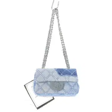 레디메이드 RHOMBUS DENIM CHAIN BAG NANO