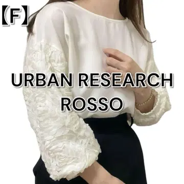 URBAN RESEARCH 어반 리서치 레이스 슬리브 풀오버