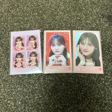 =LOVE 타카마츠 히토미 4컷 미니 사진