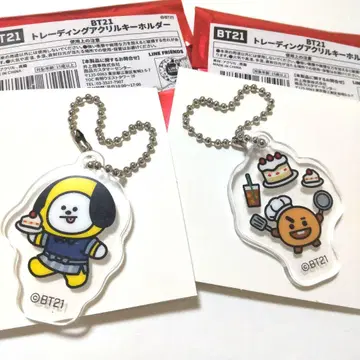 BT21 CAFE 스이파라 한정판 아크릴 키링 CHYMMY SHOOKY