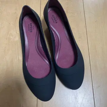 새상품급 미사용 crocs 리나 웨지솔 듀얼 컴포트 W6