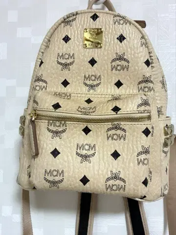 MCM 백팩 베이지