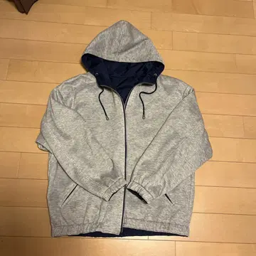 80s 리버서블 나일론 후드티