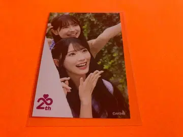 이토 모모카 사토 키세 AKB48 20주년 특전 미니 카드