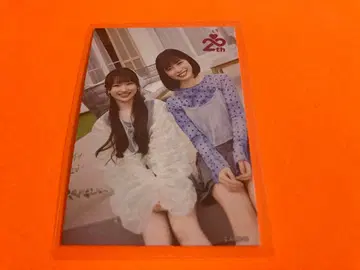 야마자키 소라 아라이 사에 AKB48 20주년 특전 미니 카드