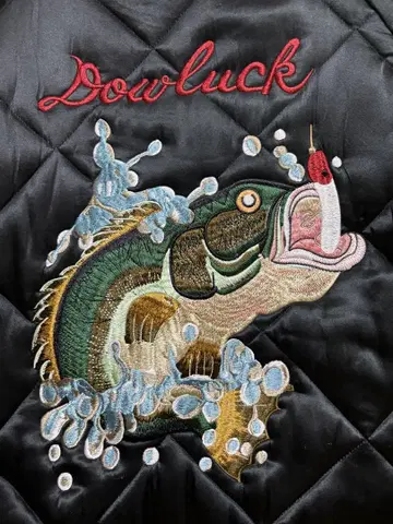 Dowluck 에비수 EVISU 리버서블 스카잔 40 블랙 도락