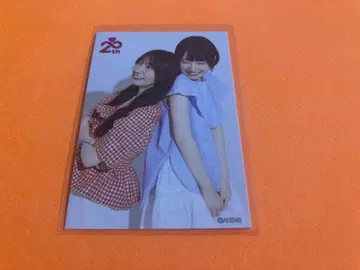 쿠도 카스미 사카카와 히카 AKB48 20주년 기념 특전 미니 카드