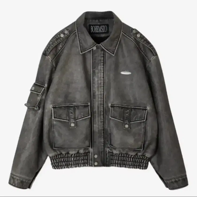 ジャケット・アウター Bohemian Seoul BOHEMSEO BOMBER JACKET BOHEMIAN SEOUL | 보헤미안서울 Bohemian Seoul Leather Bomber