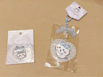 치이카와 랜드 하라주쿠 하치와레 세트 아크릴 키링 & 스티커