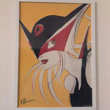 아마노 요시타카 도론조 A2 포스터 프레임 포함