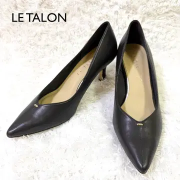 새상품급 LE TALON 탈론 펌프스 스틸레토 V컷 현행 모델