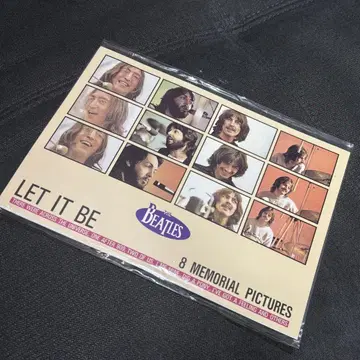 [레어] Beatles 비틀즈 LET IT BE 포토 카드 8장 세트