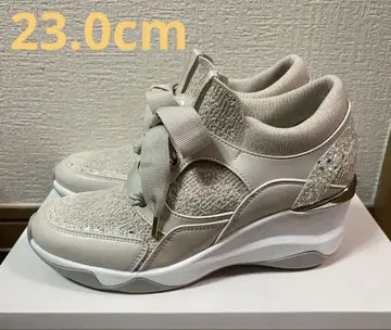 다이애나 슬림 레그 힐업 스니커즈 니트 23.0cm