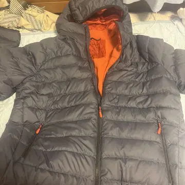 L.L.Bean 다운 자켓 L.REG 네이비/오렌지