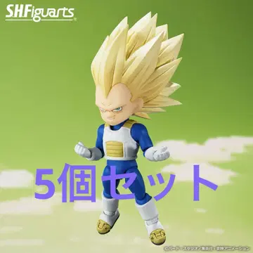 S.H.Figuarts 슈퍼 사이어인 3 베지터 (미니)-DAIMA-5개