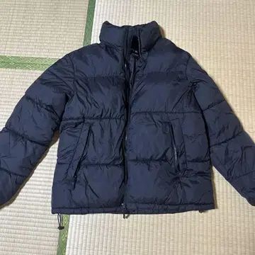 ZARA 네이비 다운 자켓 EU48