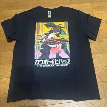 최종 가격 인하 카우보이 비밥 T셔츠 블랙 Gildan