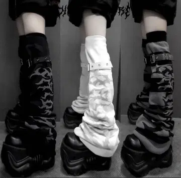 DimMoire 디무모아르 레그 워머 화이트