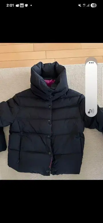 TATRAS 블랙 다운 자켓