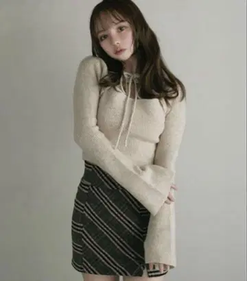 앤드마리 ANDMARY Anita 리본 니트 탑스