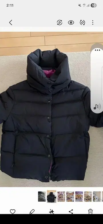 TATRAS 블랙 다운 자켓