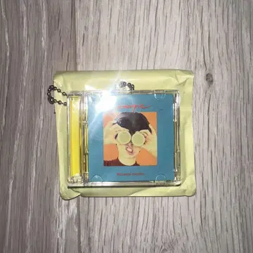 마카로니 연필 cd풍 키링 레몬파이