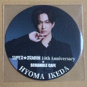 SUPER DRAGON 이케다 효마 SCRAMBLE CAFE 코스터