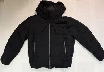 UNIQLO 후드 부착 다운 자켓 XL 블랙