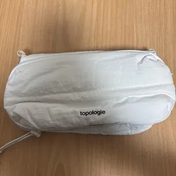 topologie 화이트 나일론 파우치