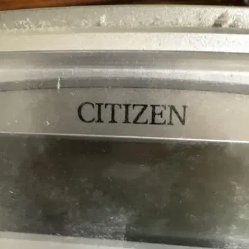 CITIZEN 디지털 시계 실버